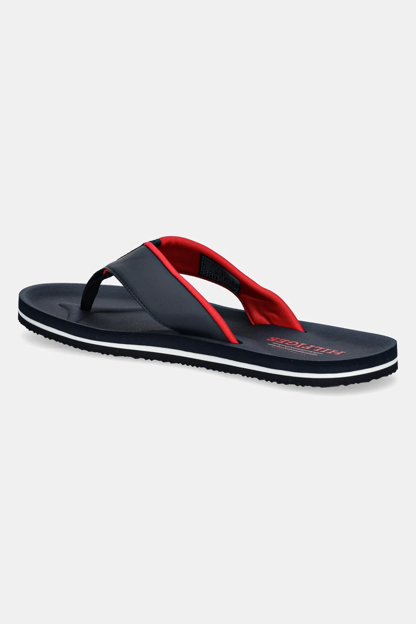 Σαγιονάρες Tommy Hilfiger PADDED COMFORT HILFIGER B SANDAL χρώμα: ναυτικό μπλε, FM0FM05440 φωτογραφία