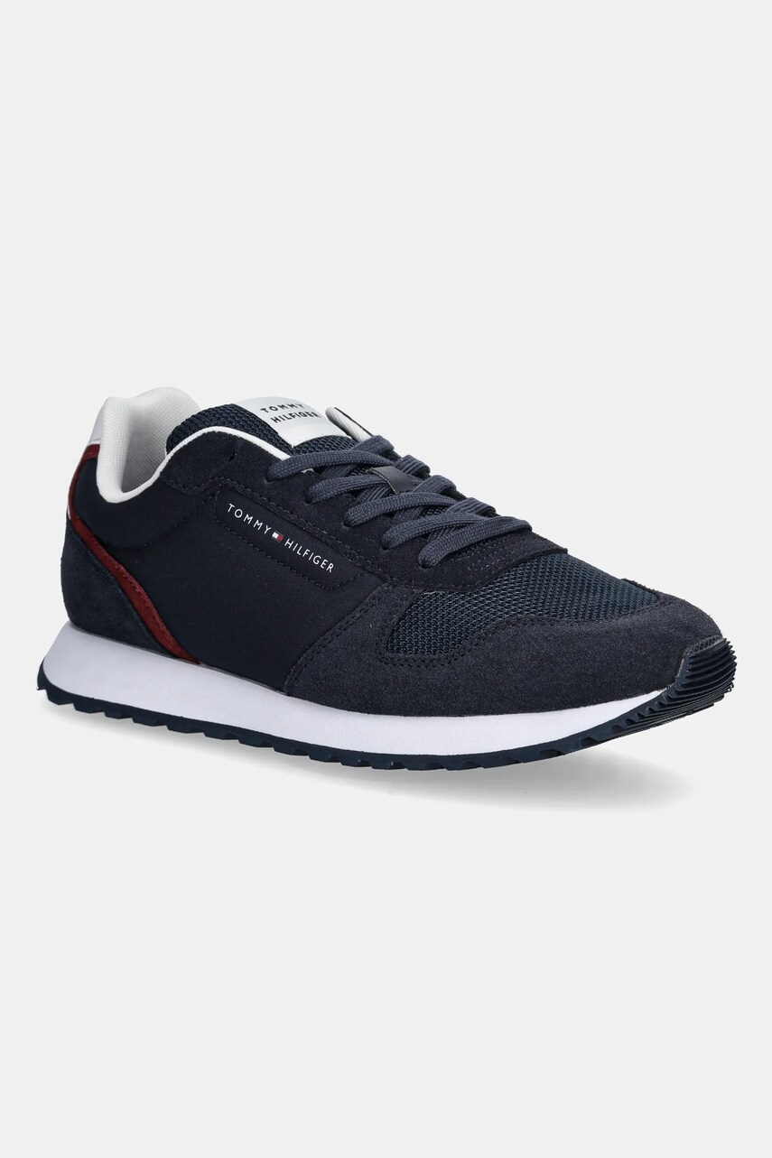 Levně Sneakers boty Tommy Hilfiger NEW EVA RUNNER SUMMER NYLON POP tmavomodrá barva, FM0FM05427