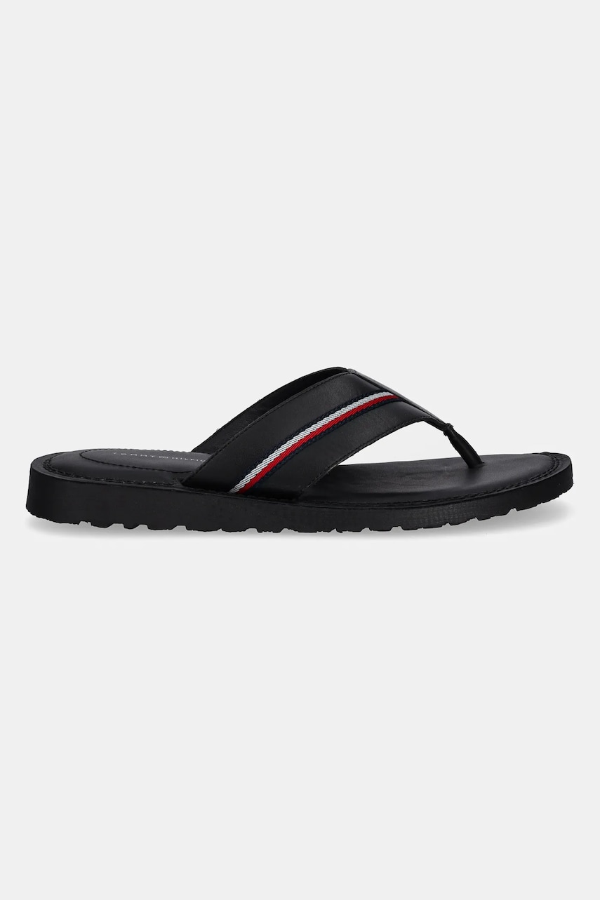 Вьетнамки Tommy Hilfiger CORE HILFIGER TOE POST LH SANDAL цвет чёрный FM0FM05416 Вьетнамки Tommy Hilfiger CORE HILFIGER TOE POST LH SANDAL цвет чёрный FM0FM05416