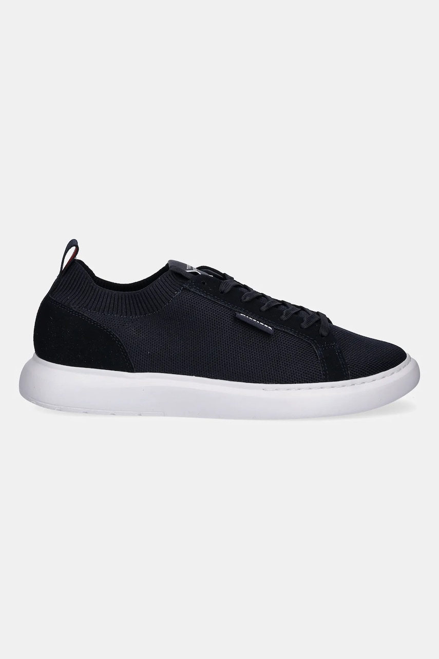 Кроссовки Tommy Hilfiger LIGHT CUPSOLE KNIT SEASONAL цвет синий FM0FM05403 Кроссовки Tommy Hilfiger LIGHT CUPSOLE KNIT SEASONAL цвет синий FM0FM05403