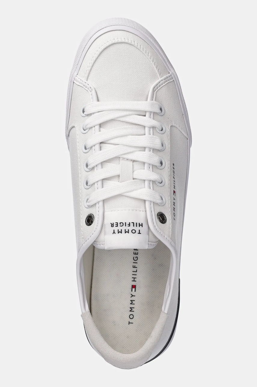 Sneakers boty Tommy Hilfiger CORE CORPORATE VULC CANVAS (obrázek 4)