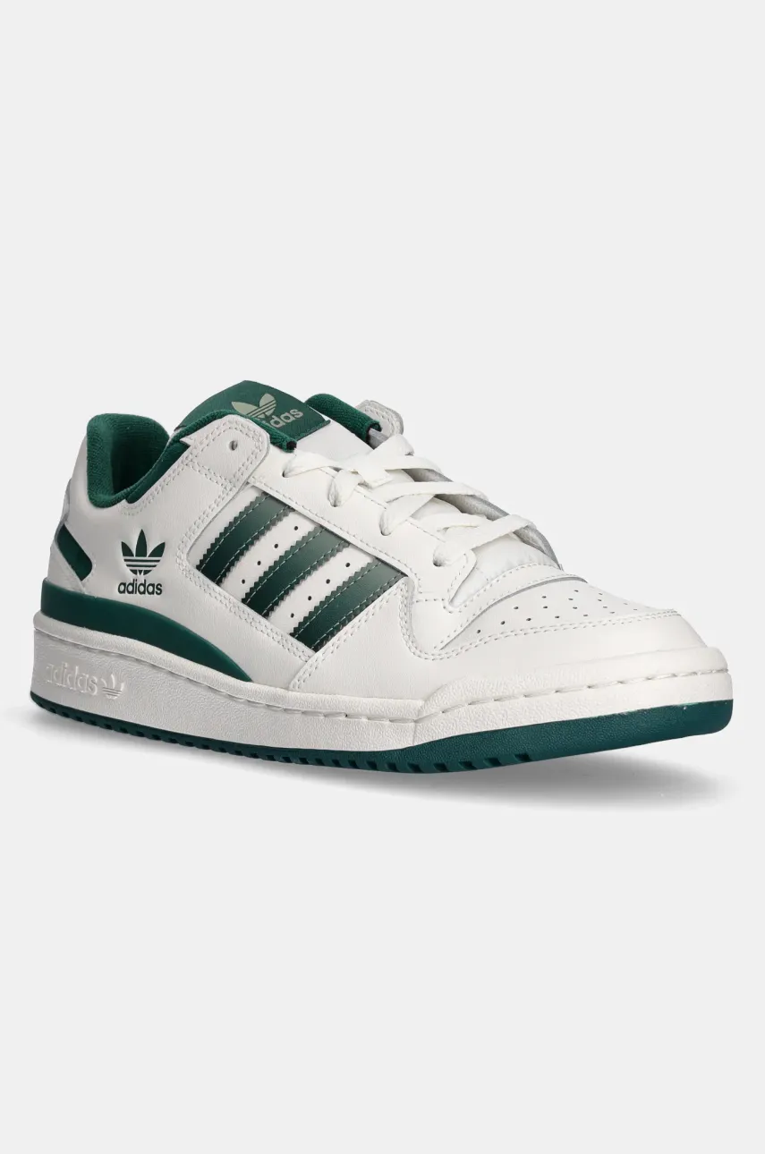 adidas Originals sneakers din piele Forum Low culoarea bej, JI3265