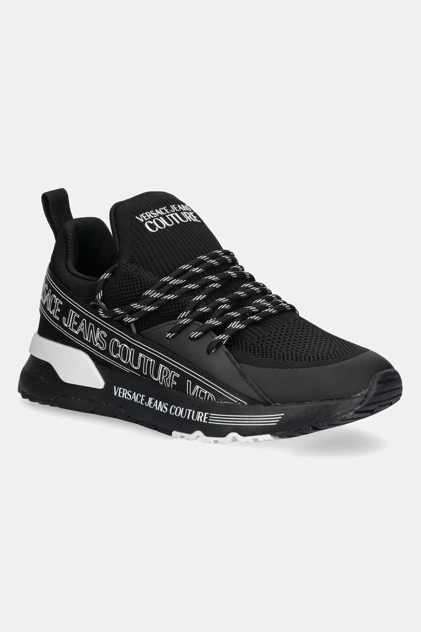 Levně Tenisky Versace Jeans Couture černá barva, 78YA3SA3 ZSC65 899