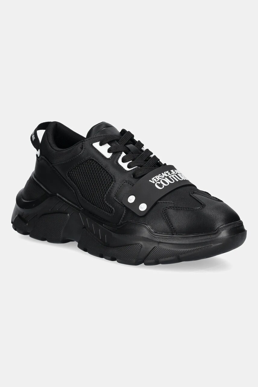 Versace Jeans Couture Adidasi culoarea negru, 78YA3SC4 ZSC55 899