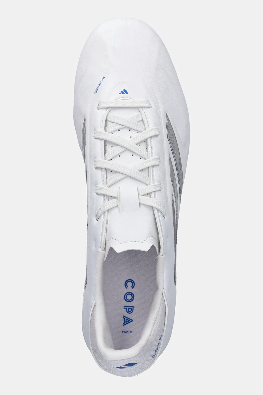 Παπούτσια ποδοσφαίρου adidas Performance korki Copa Pure III League χρώμα: άσπρο, ID9051 φωτογραφία