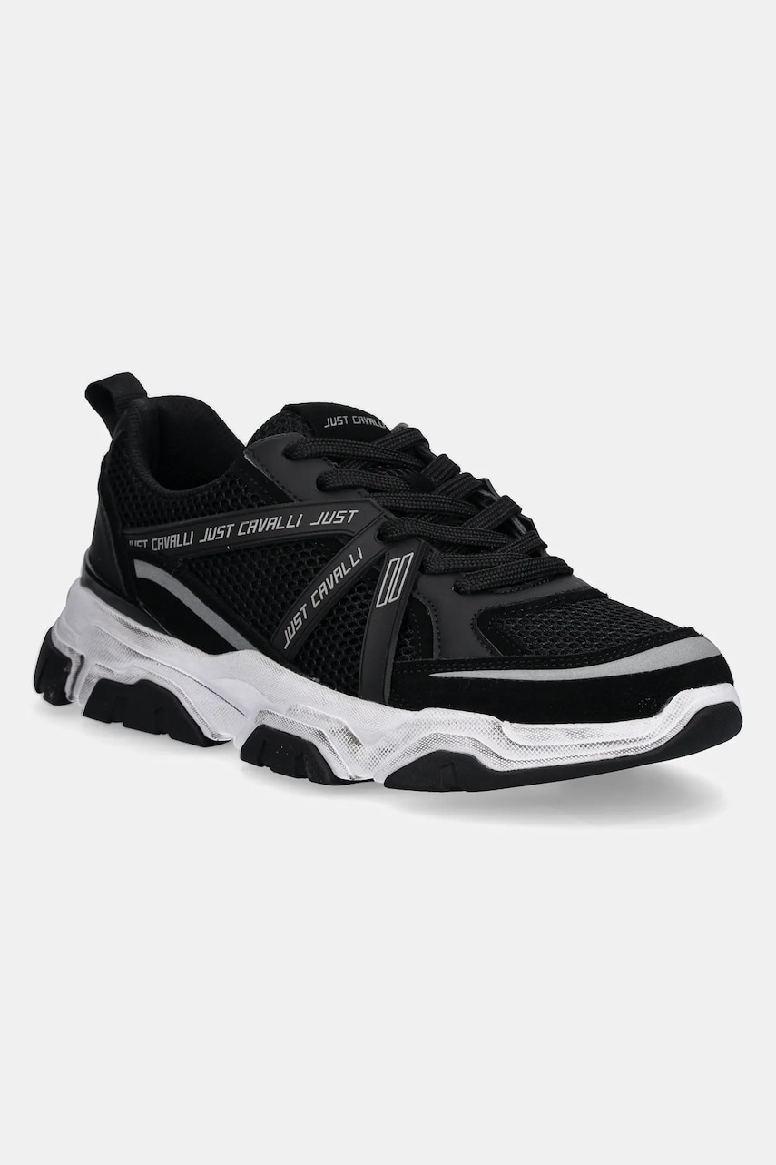 Just Cavalli sneakers culoarea negru, 78QA3SH5ZSC48899 Just Cavalli sneakers culoarea negru, 78QA3SH5ZSC48899