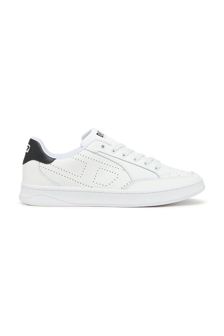 Diesel sneakers din piele S-Dakota Low culoarea alb, Y03595-P0476-H1866