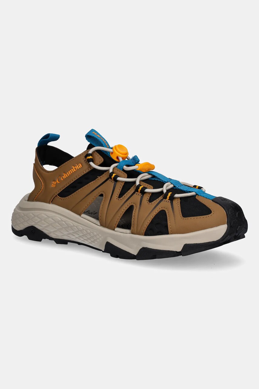 Columbia sandale PEAKFREAK RUSH bărbați, culoarea maro, 2109471