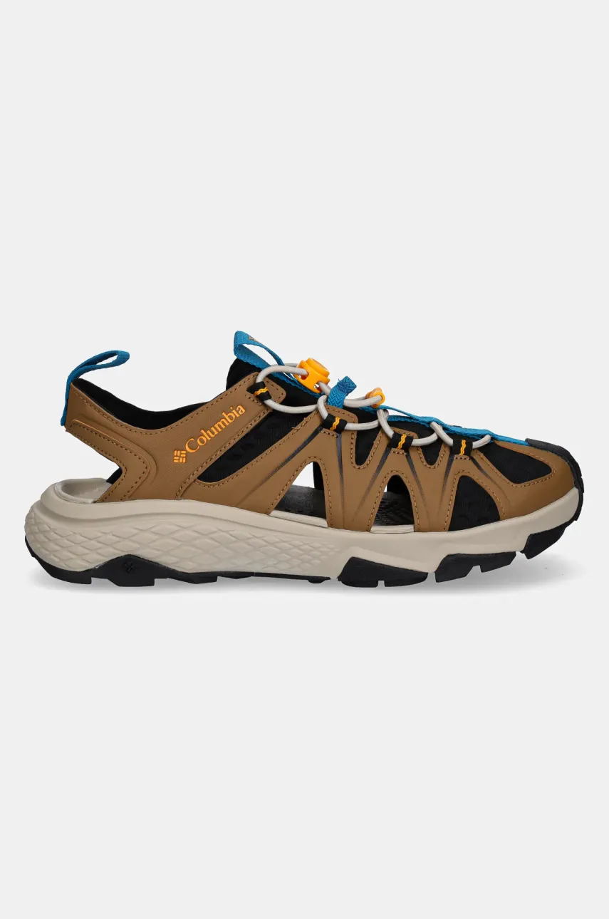 Сандалии Columbia PEAKFREAK RUSH мужские цвет коричневый 2109471 Сандалии Columbia PEAKFREAK RUSH мужские цвет коричневый 2109471