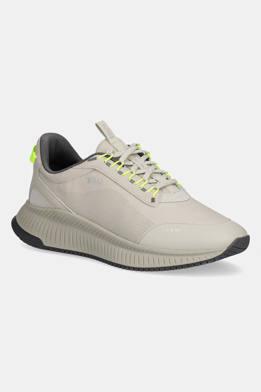 BOSS sneakers TTNM EVO barbati, culoarea bej, 50529544 BOSS sneakers TTNM EVO barbati, culoarea bej, 50529544