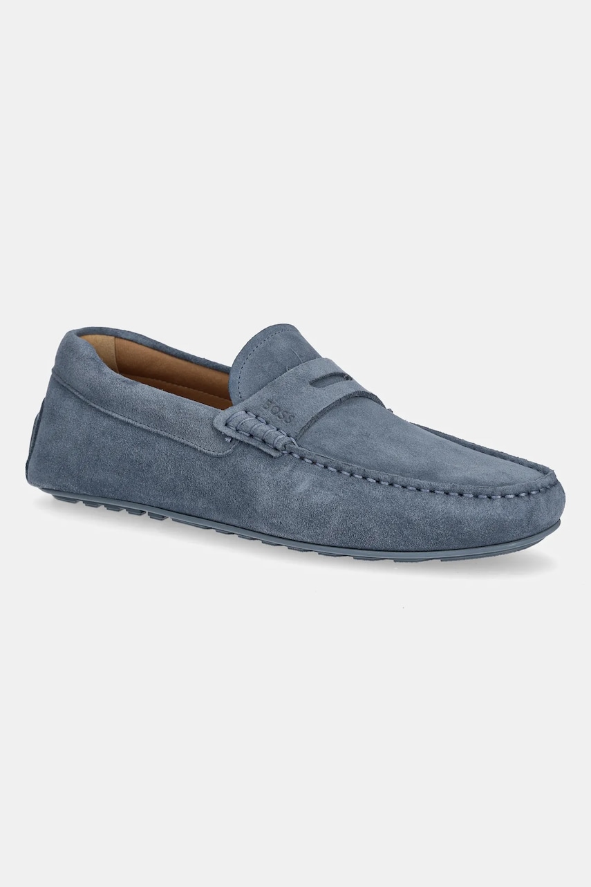 BOSS mocasini din piele întoarsă Noel bărbați, 50541750 BOSS mocasini din piele întoarsă Noel bărbați, 50541750