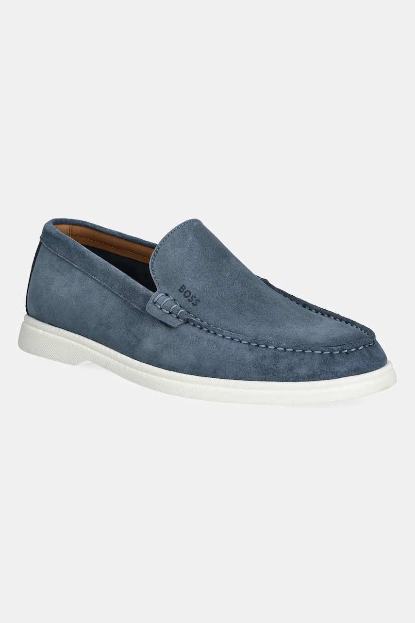 BOSS mocasini din piele întoarsă Sienne bărbați, 50543083