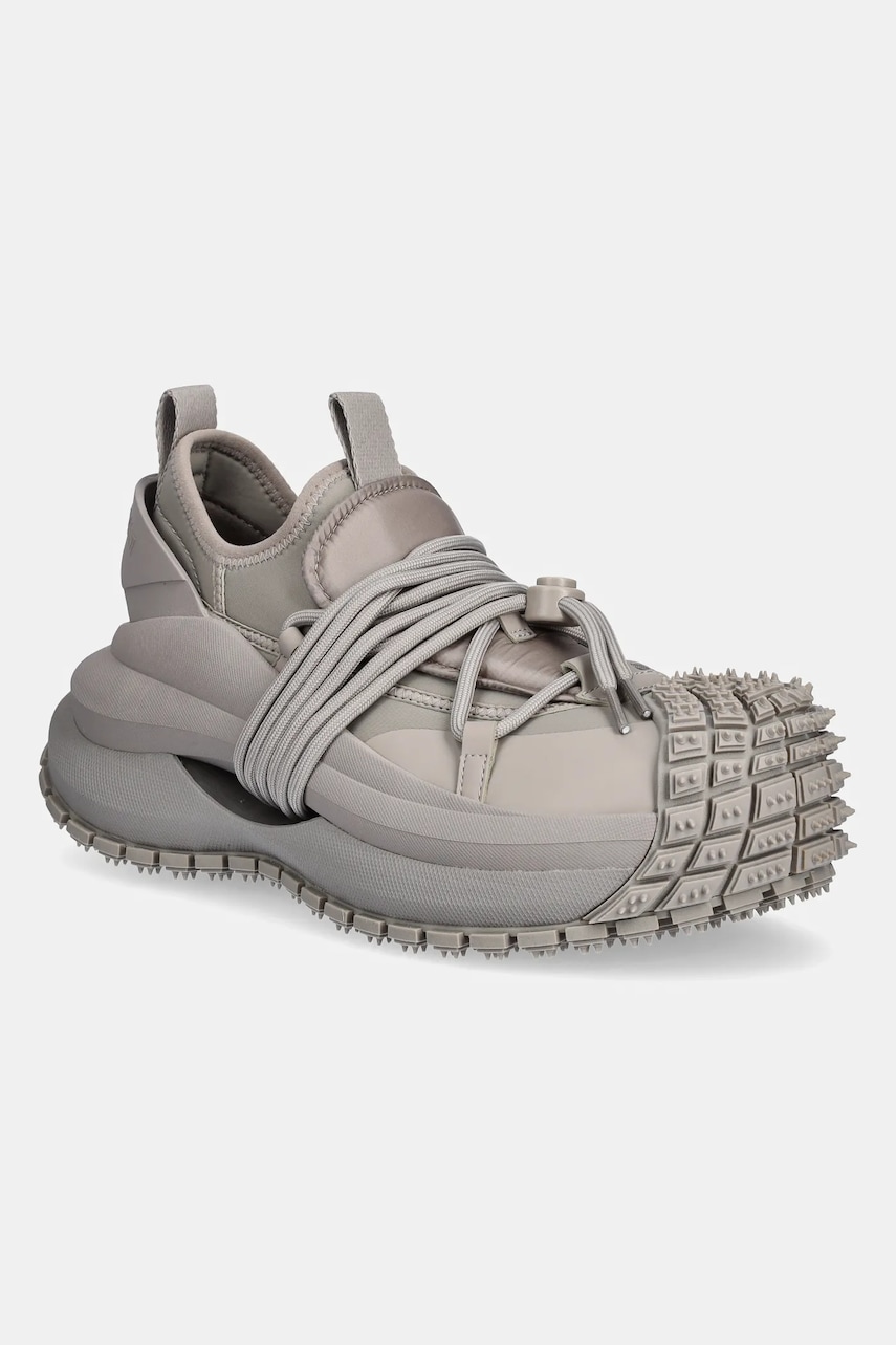 Emporio Armani sneakers barbati, culoarea gri, X4X653 XR083 00930