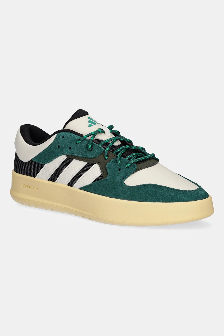 Levně Sneakers boty adidas Court 24 zelená barva, JP5374