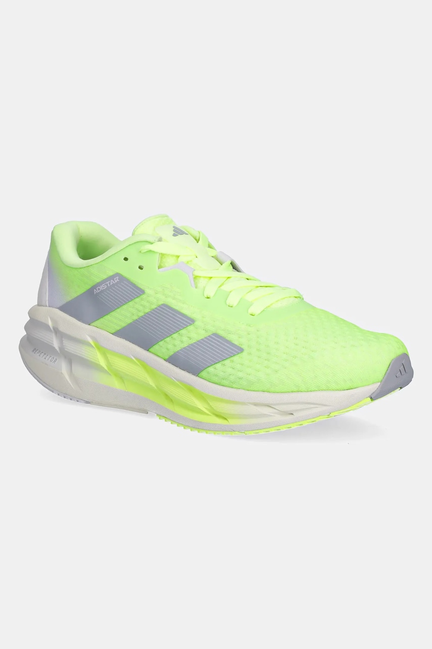 adidas Performance pantofi de alergat Adistar 3 bărbați, culoarea verde, JI1241 adidas Performance pantofi de alergat Adistar 3 bărbați, culoarea verde, JI1241