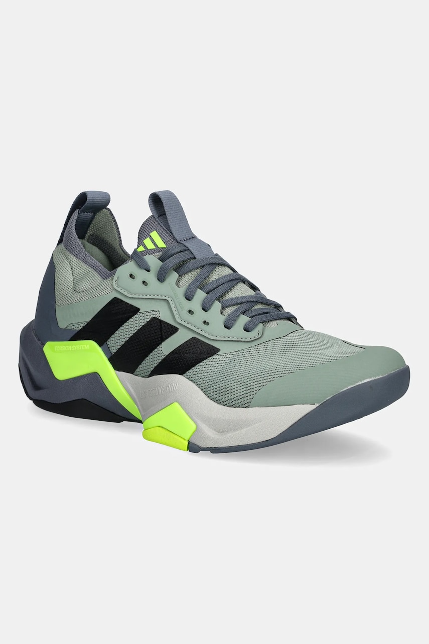 adidas Performance pantofi de antrenament Rapidmove Adv 2 bărbați, culoarea verde, JH6167 adidas Performance pantofi de antrenament Rapidmove Adv 2 bărbați, culoarea verde, JH6167