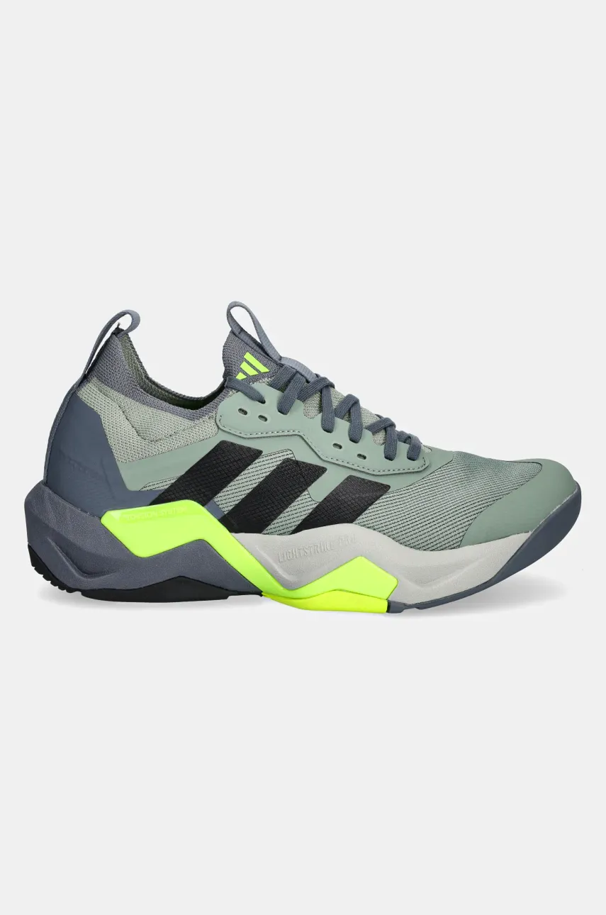 Обувь для тренинга adidas Performance Rapidmove Adv 2 мужские цвет зелёный JH6167 Обувь для тренинга adidas Performance Rapidmove Adv 2 мужские цвет зелёный JH6167