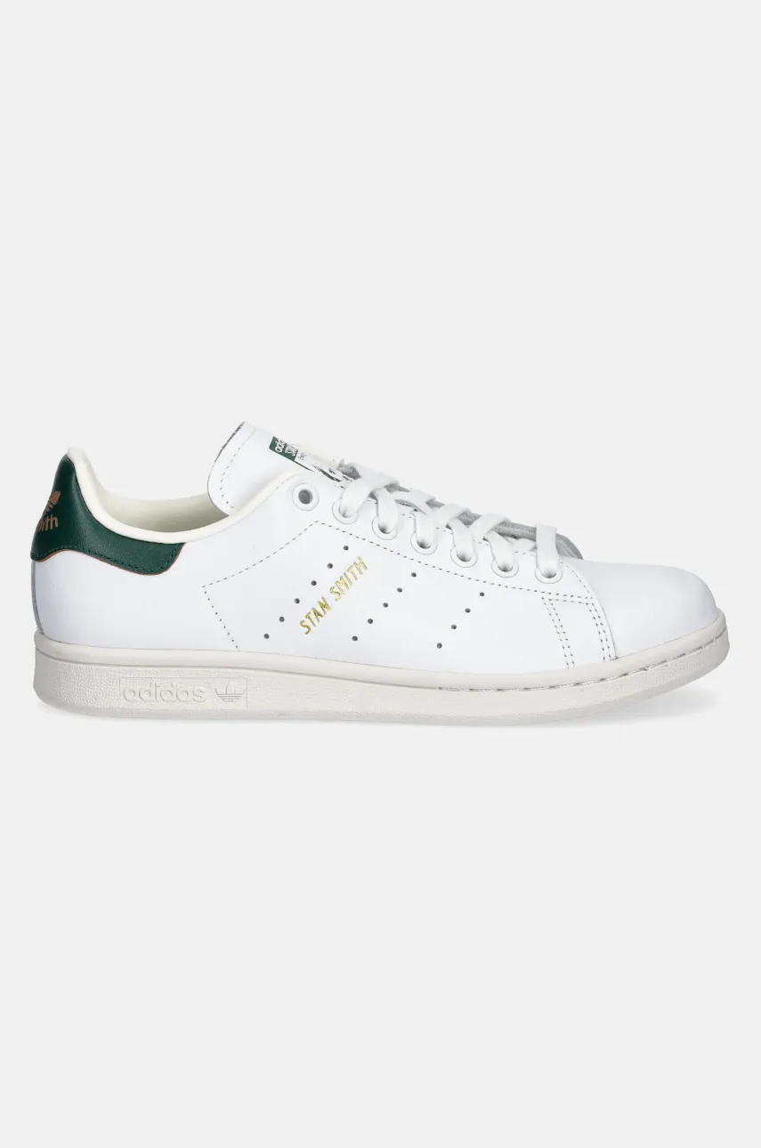 Кожаные кроссовки adidas Originals Stan Smith мужские цвет белый JH9704 Кожаные кроссовки adidas Originals Stan Smith мужские цвет белый JH9704