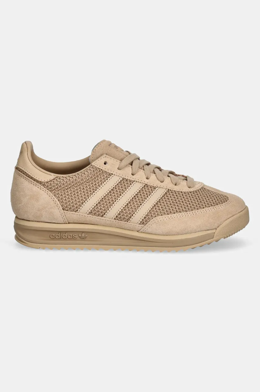 Кроссовки adidas Originals Sl 72 RS мужские цвет бежевый JH5104 Кроссовки adidas Originals Sl 72 RS мужские цвет бежевый JH5104