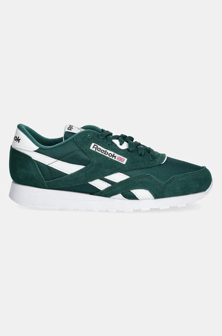 Кроссовки Reebok Classic CLASSIC NYLON цвет зелёный 100209550 Кроссовки Reebok Classic CLASSIC NYLON цвет зелёный 100209550