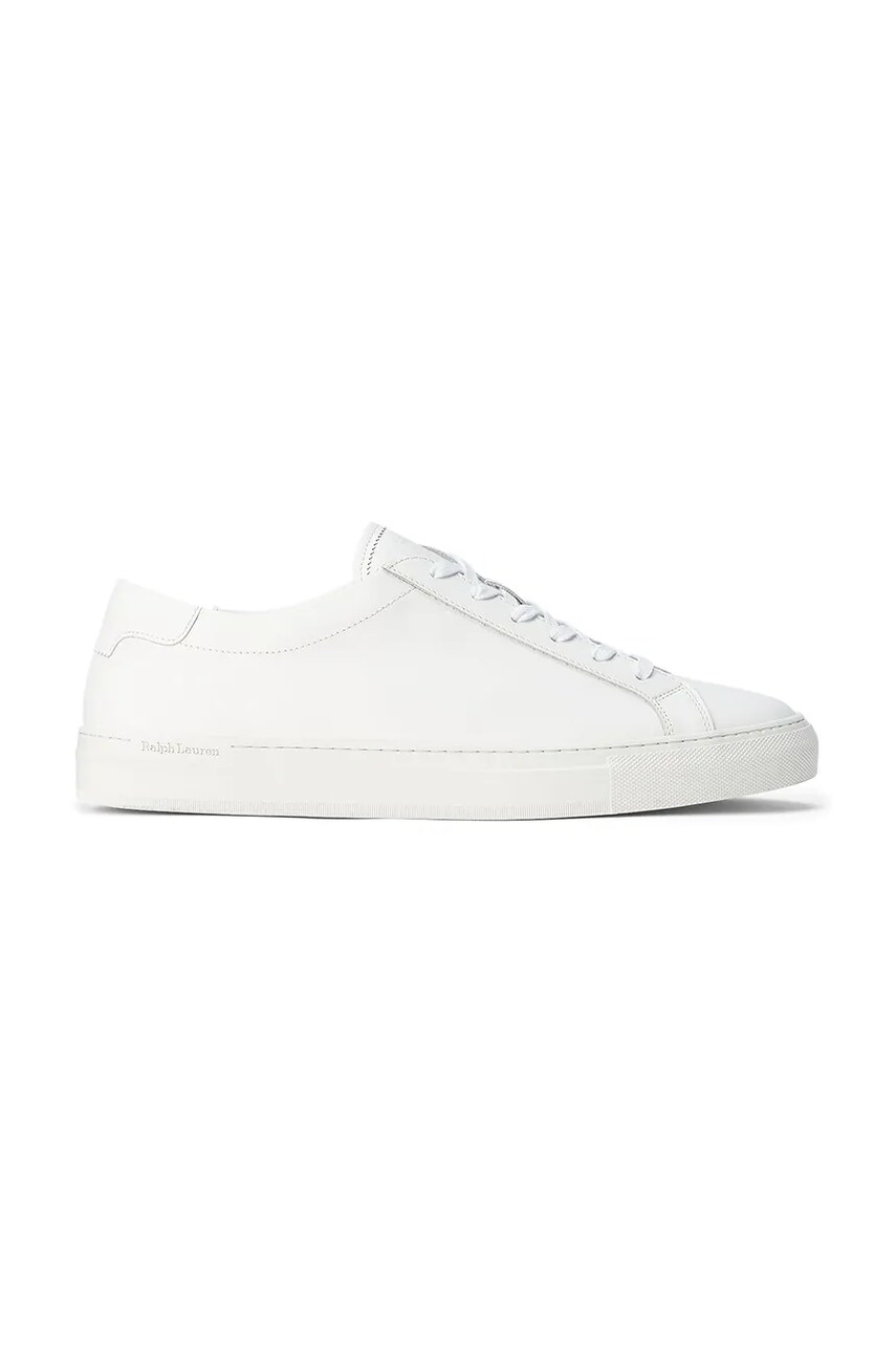 Levně Kožené tenisky Polo Ralph Lauren Jermain Lux bílá barva, 809913531001