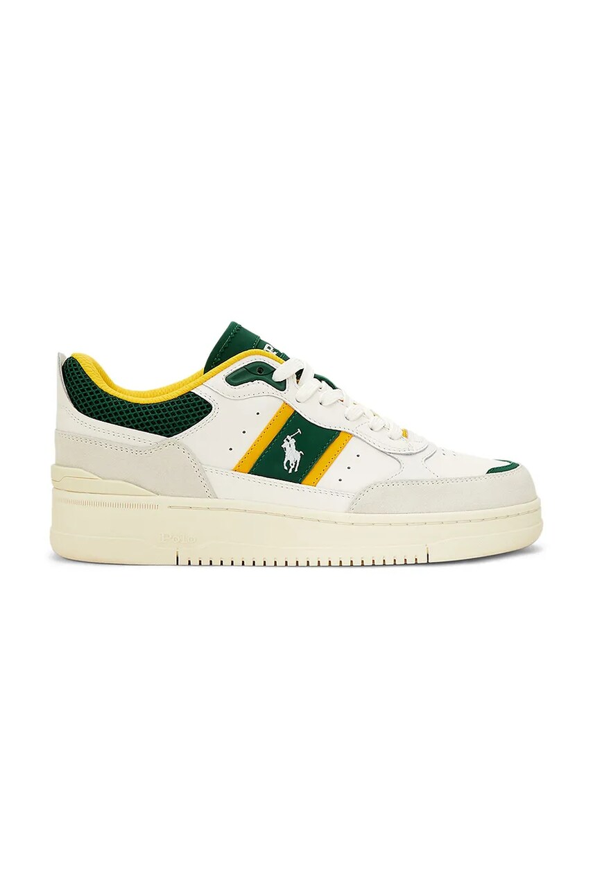 Levně Kožené tenisky Polo Ralph Lauren Mastr Sp 125 bílá barva, 809960993004