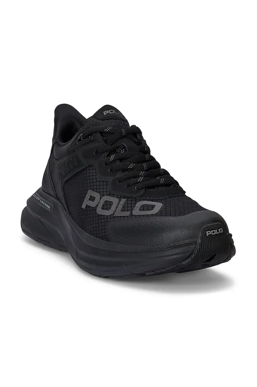 Кроссовки Polo Ralph Lauren Court Blade мужские цвет чёрный 809961052001 Кроссовки Polo Ralph Lauren Court Blade мужские цвет чёрный 809961052001