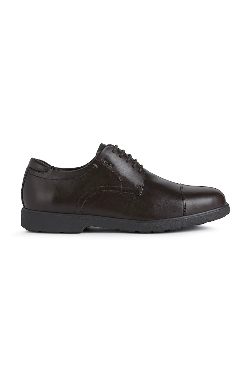Geox pantofi de piele U SPHERICA EC11 A barbati, culoarea maro, U25EFA 00043 C6009 Geox pantofi de piele U SPHERICA EC11 A barbati, culoarea maro, U25EFA 00043 C6009