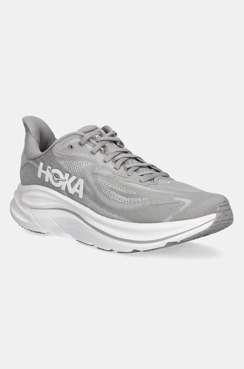 Hoka sneakers Clifton 10 bărbați, culoarea gri, 1162030