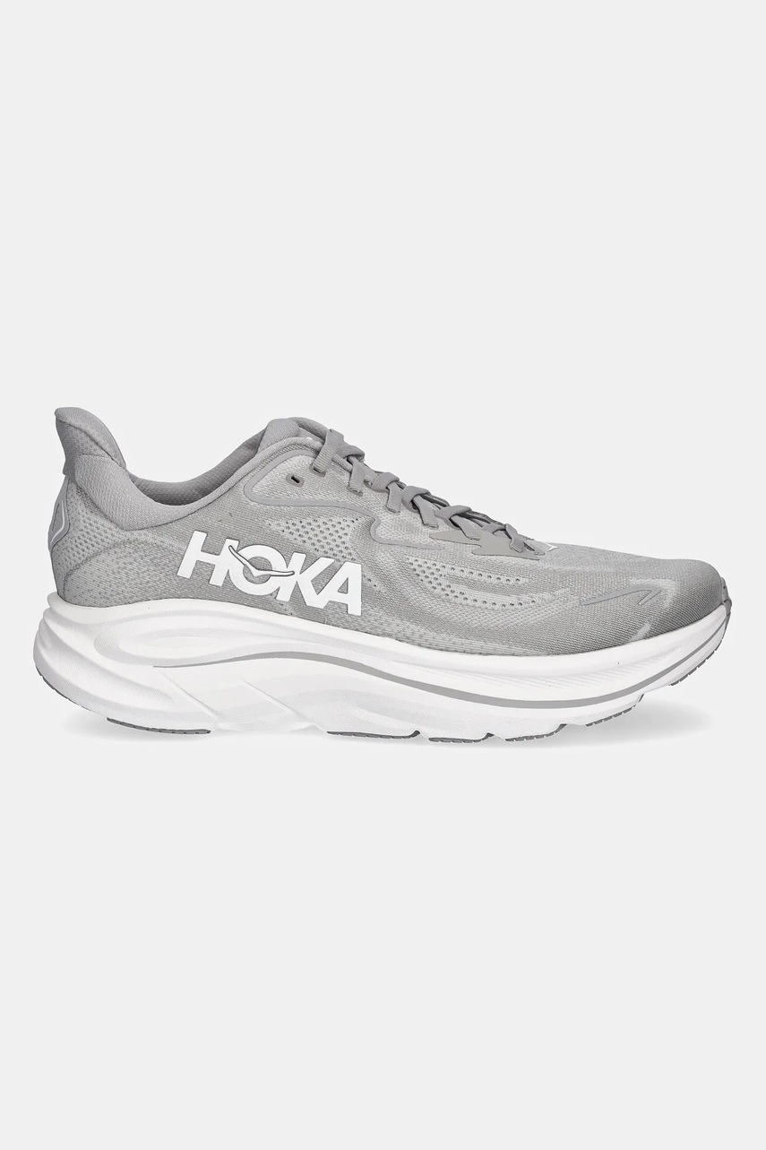 Обувь для бега Hoka Clifton 10 мужские цвет серый 1162030 Обувь для бега Hoka Clifton 10 мужские цвет серый 1162030