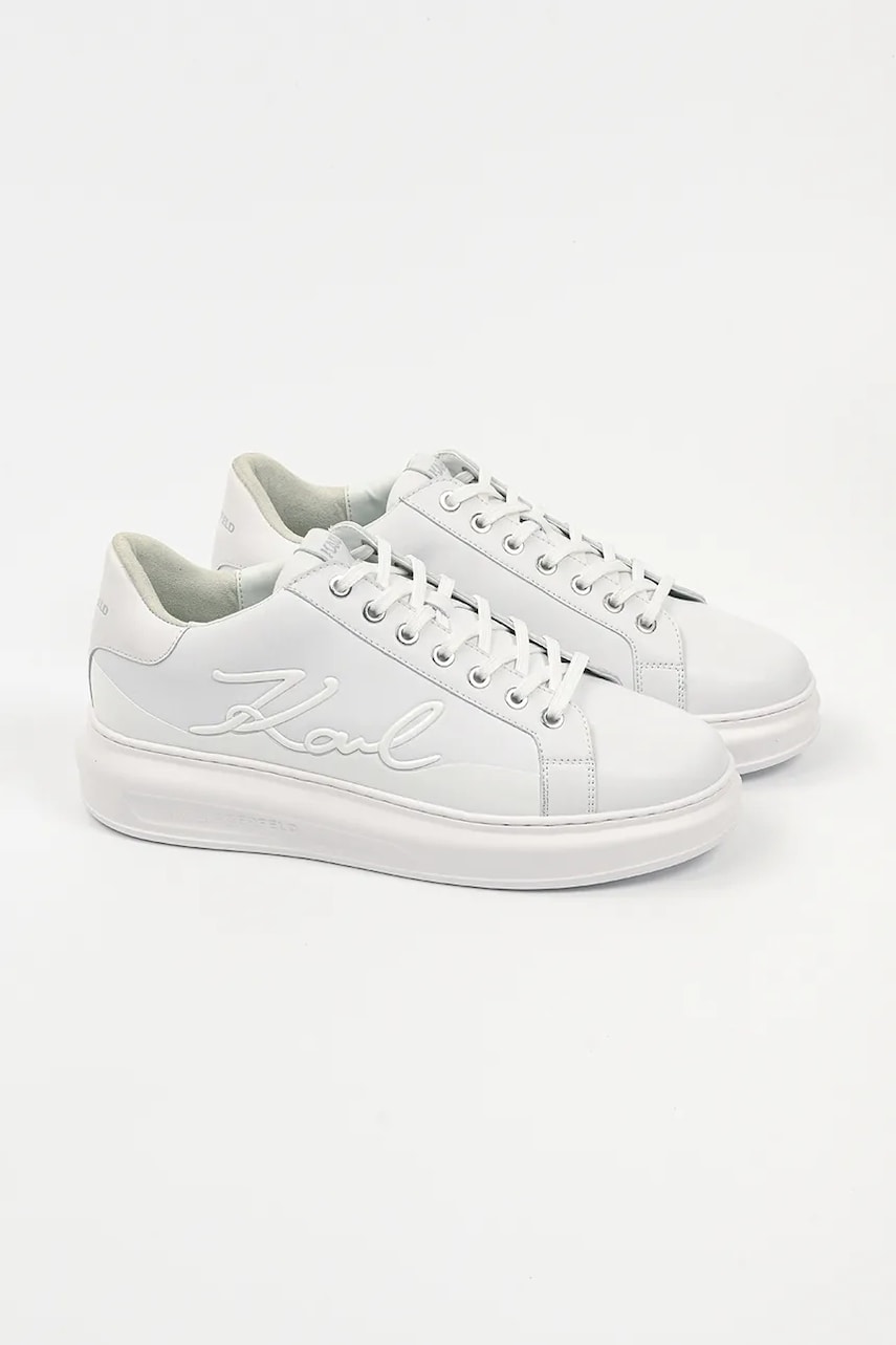 Кроссовки Karl Lagerfeld KAPRI MENS мужские цвет белый KL52548F Кроссовки Karl Lagerfeld KAPRI MENS мужские цвет белый KL52548F
