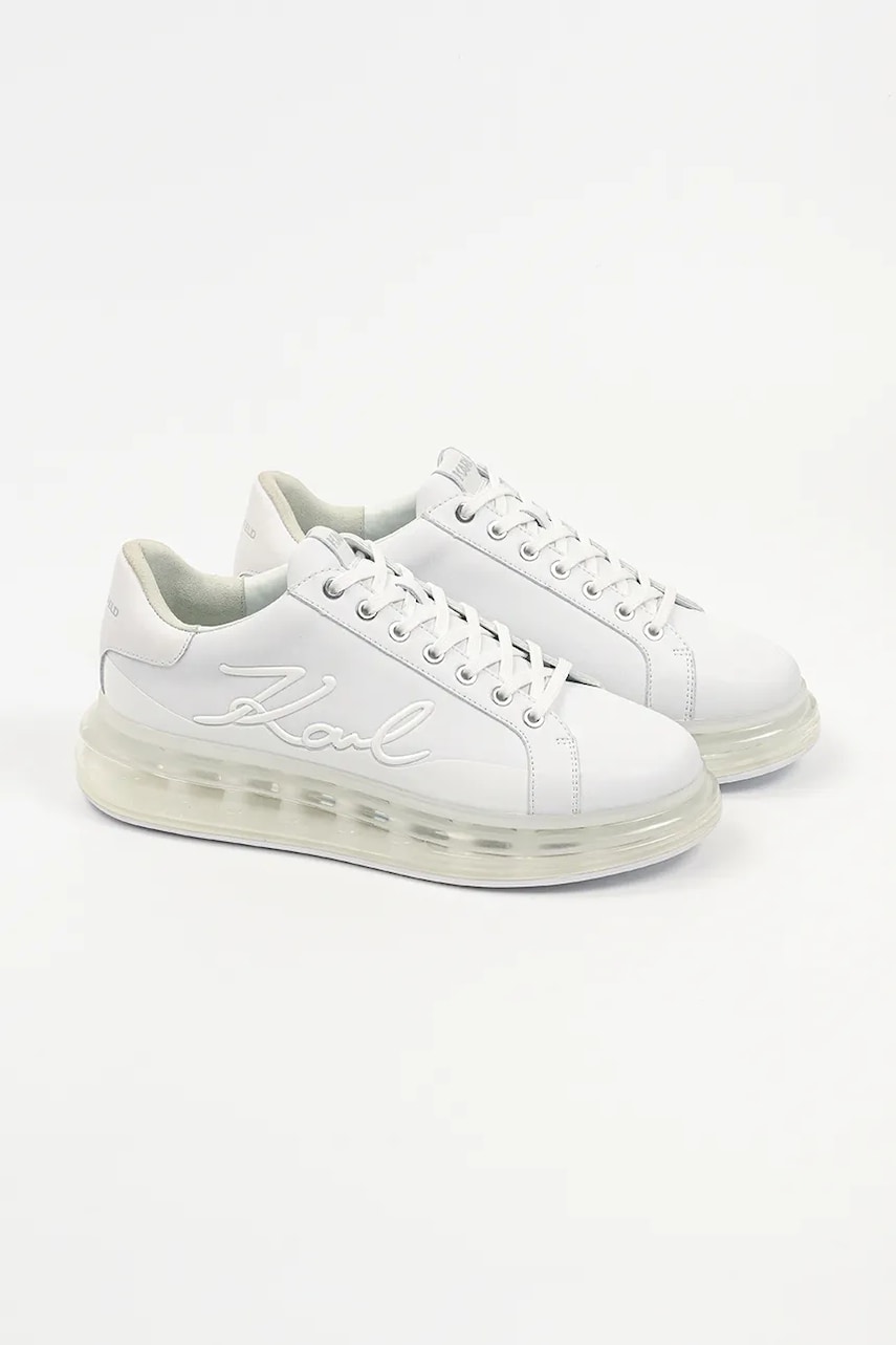Кроссовки Karl Lagerfeld KAPRI KUSHION мужские цвет белый KL52648F Кроссовки Karl Lagerfeld KAPRI KUSHION мужские цвет белый KL52648F
