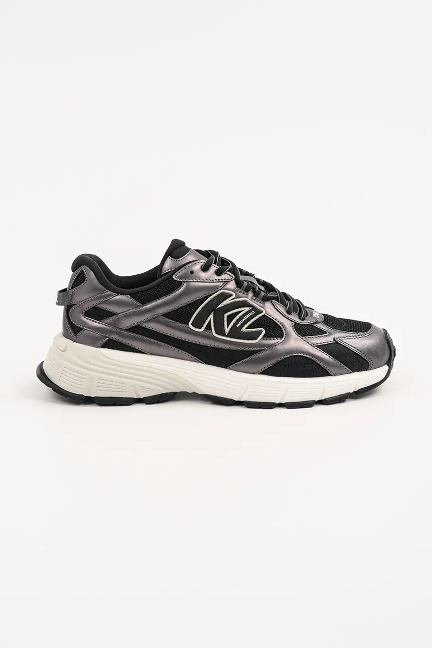 Karl Lagerfeld sneakers ORION bărbați, culoarea negru, KL55525