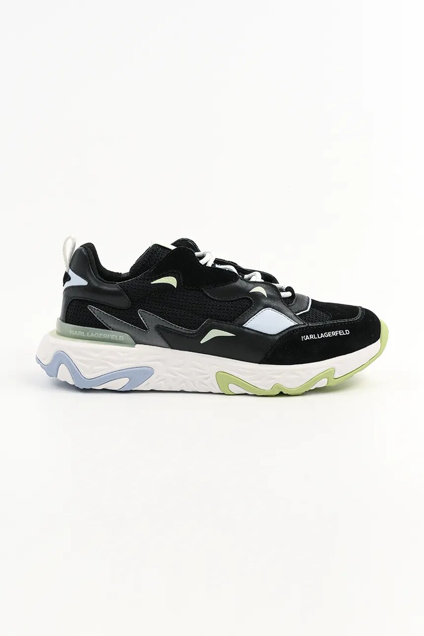 Karl Lagerfeld sneakers BLAZE barbati, culoarea negru, KL52424