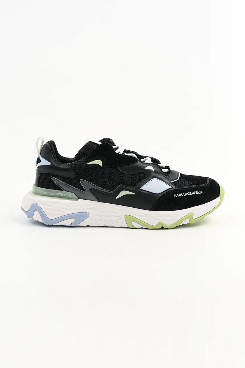 Karl Lagerfeld sneakers BLAZE barbati, culoarea negru, KL52424