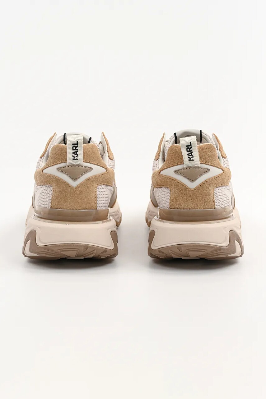 Karl Lagerfeld sportcipő BLAZE bézs, férfi, KL52424 termék 2. képe