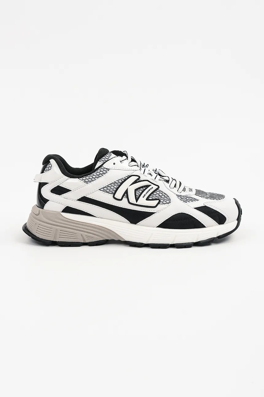Karl Lagerfeld sneakers ORION bărbați, culoarea alb, KL55525
