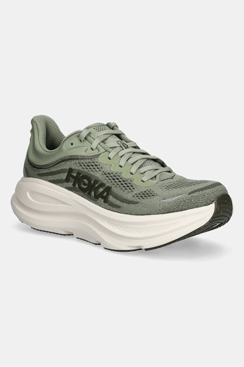 Hoka sneakers Bondi 9 culoarea verde, 1162011