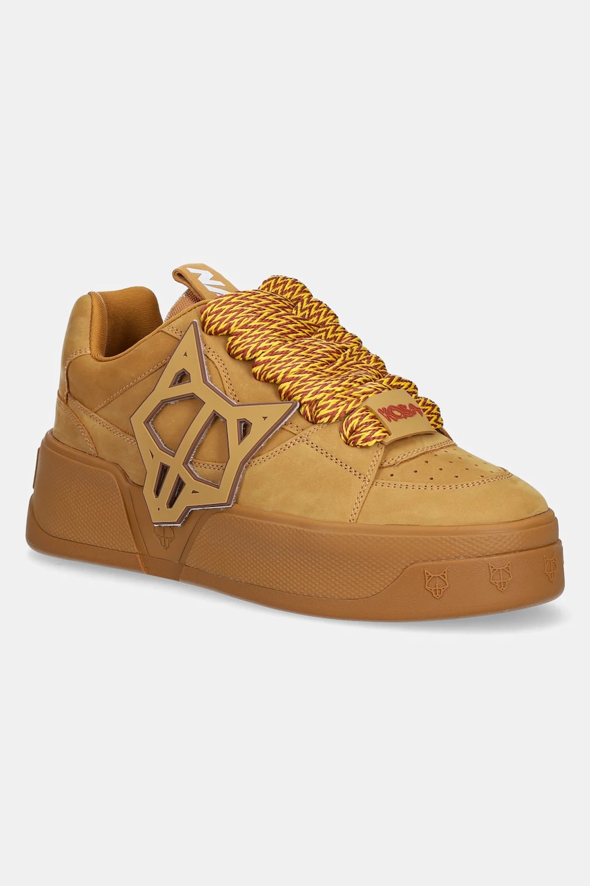 Naked Wolfe adidași din nubuc Kosa barbati, culoarea maro, Kosa Wheat Naked Wolfe adidași din nubuc Kosa barbati, culoarea maro, Kosa Wheat