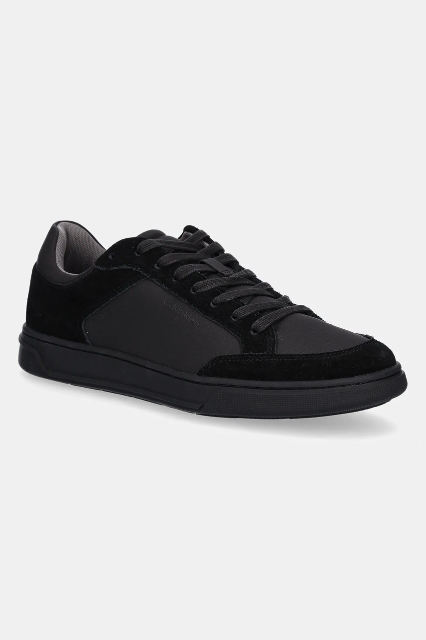Levně Sneakers boty Calvin Klein LOW TOP LACE UP REPREVE MIX černá barva, HM0HM01802