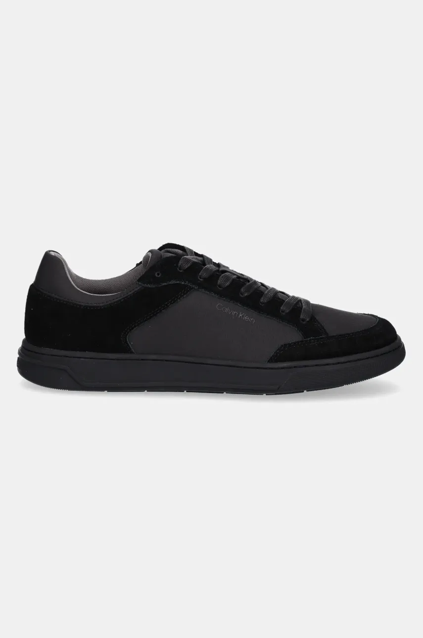 Кроссовки Calvin Klein LOW TOP LACE UP REPREVE MIX цвет чёрный HM0HM01802 Кроссовки Calvin Klein LOW TOP LACE UP REPREVE MIX цвет чёрный HM0HM01802