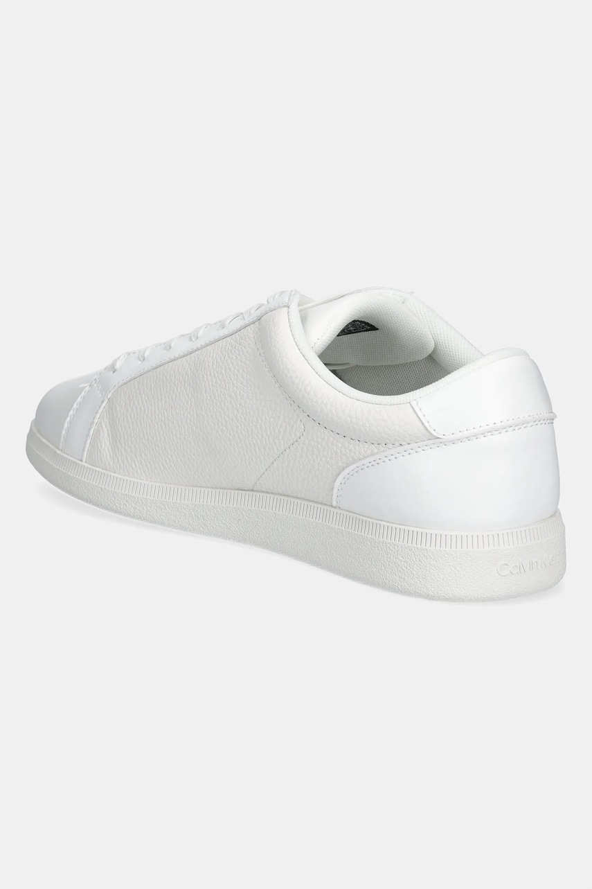 Αθλητικά Calvin Klein Jeans LOW PROFILE CUPSOLE CM χρώμα: άσπρο, YM0YM01190 φωτογραφία