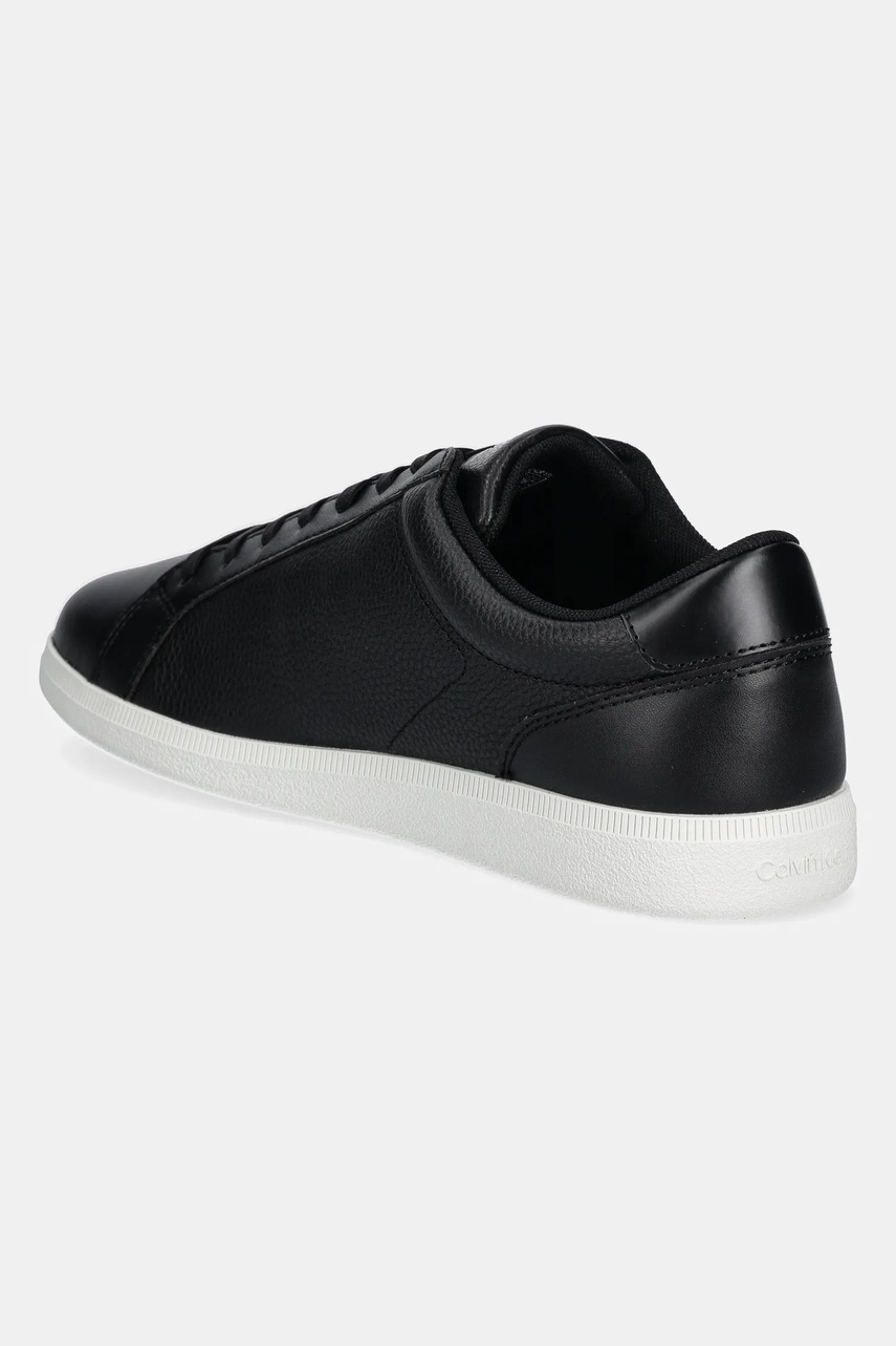 Αθλητικά Calvin Klein Jeans LOW PROFILE CUPSOLE CM χρώμα: μαύρο, YM0YM01190 φωτογραφία