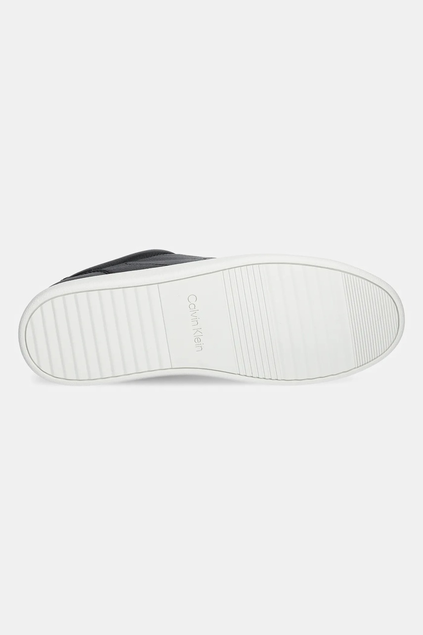 Αθλητικά Calvin Klein Jeans LOW PROFILE CUPSOLE CM χρώμα: μαύρο, YM0YM01190 φωτογραφία