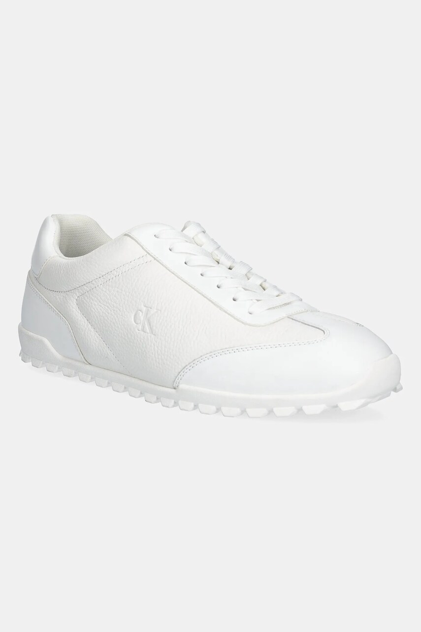 Levně Sneakers boty Calvin Klein Jeans LOW PROFILE RUNNER CM bílá barva, YM0YM01191