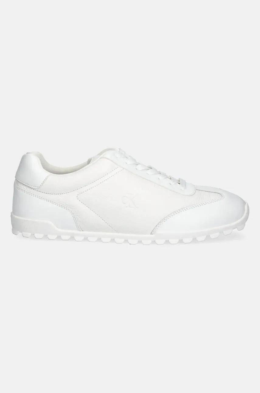 Кроссовки Calvin Klein Jeans LOW PROFILE RUNNER CM мужские цвет белый YM0YM01191 Кроссовки Calvin Klein Jeans LOW PROFILE RUNNER CM мужские цвет белый YM0YM01191