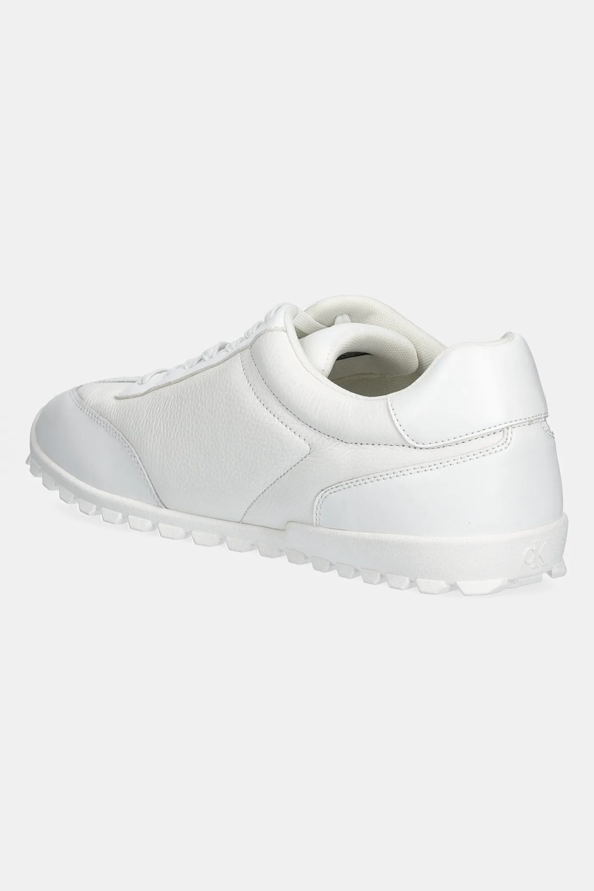 Αθλητικά Calvin Klein Jeans LOW PROFILE RUNNER CM χρώμα: άσπρο, YM0YM01191 φωτογραφία