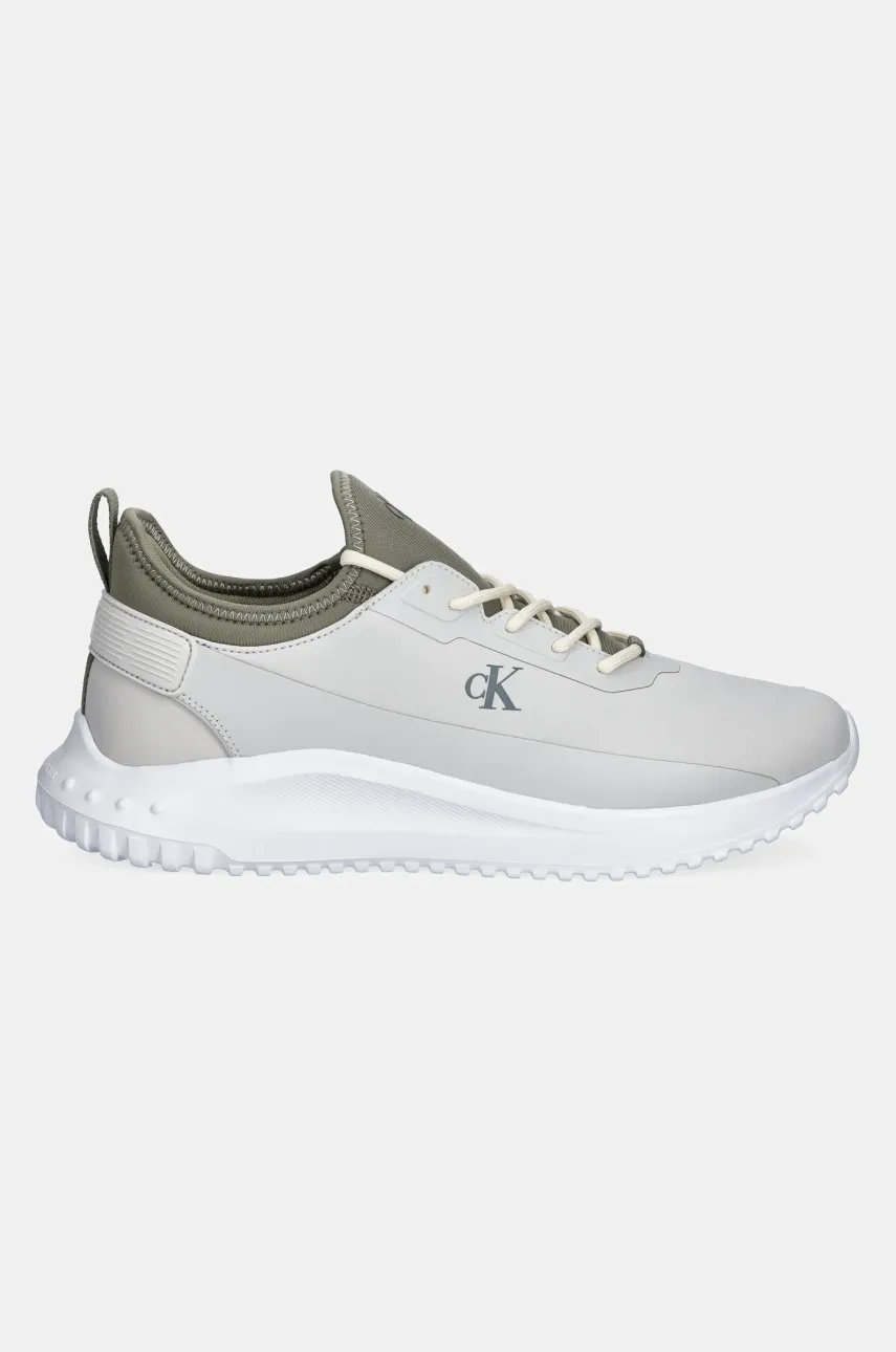 Кроссовки Calvin Klein Jeans EVA RUNNER TECH RIPSTOP мужские цвет серый YM0YM01203 Кроссовки Calvin Klein Jeans EVA RUNNER TECH RIPSTOP мужские цвет серый YM0YM01203