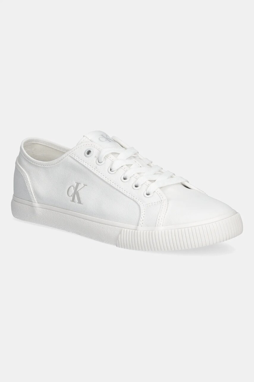 Levně Tenisky Calvin Klein Jeans ESS VULC LOW MG CANVAS bílá barva, YM0YM01209