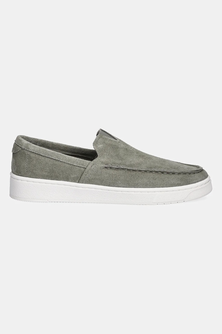 Замшевые кеды Toms Lite 2.0 Loafer цвет серый 10019565 Замшевые кеды Toms Lite 2.0 Loafer цвет серый 10019565